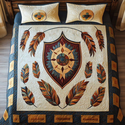 Native American Shield DAI171224173 Quilt Bedding Set