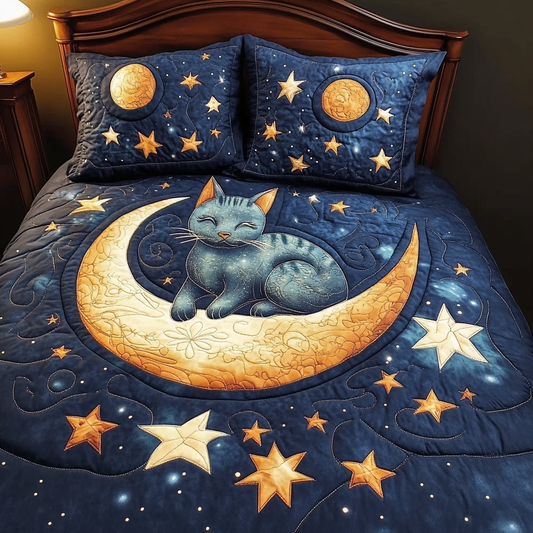 Celestial Cat DAI301224217 Quilt Bedding Set