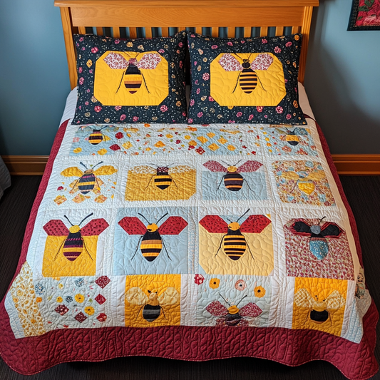 Bee DAI190824338 Quilt Bedding Set