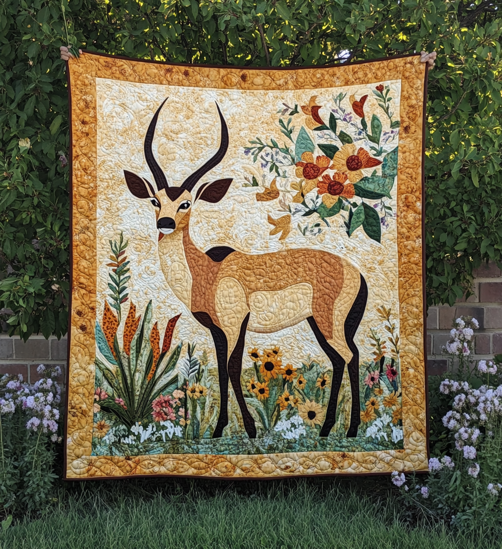 Antelope DAI040225142 Quilt Blanket
