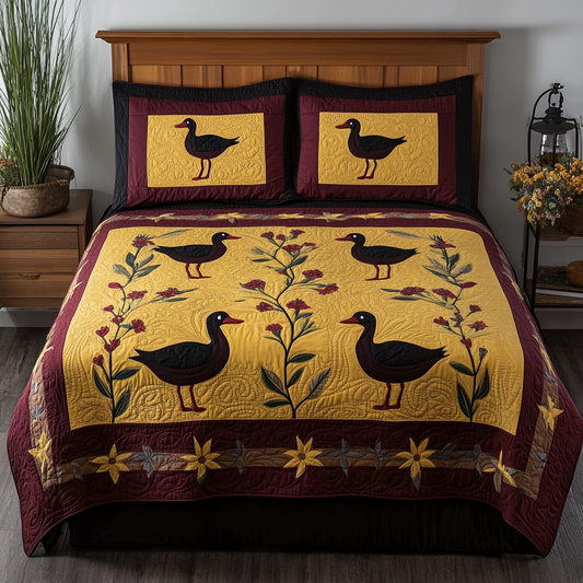 Duck DAI040225191 Quilt Bedding Set