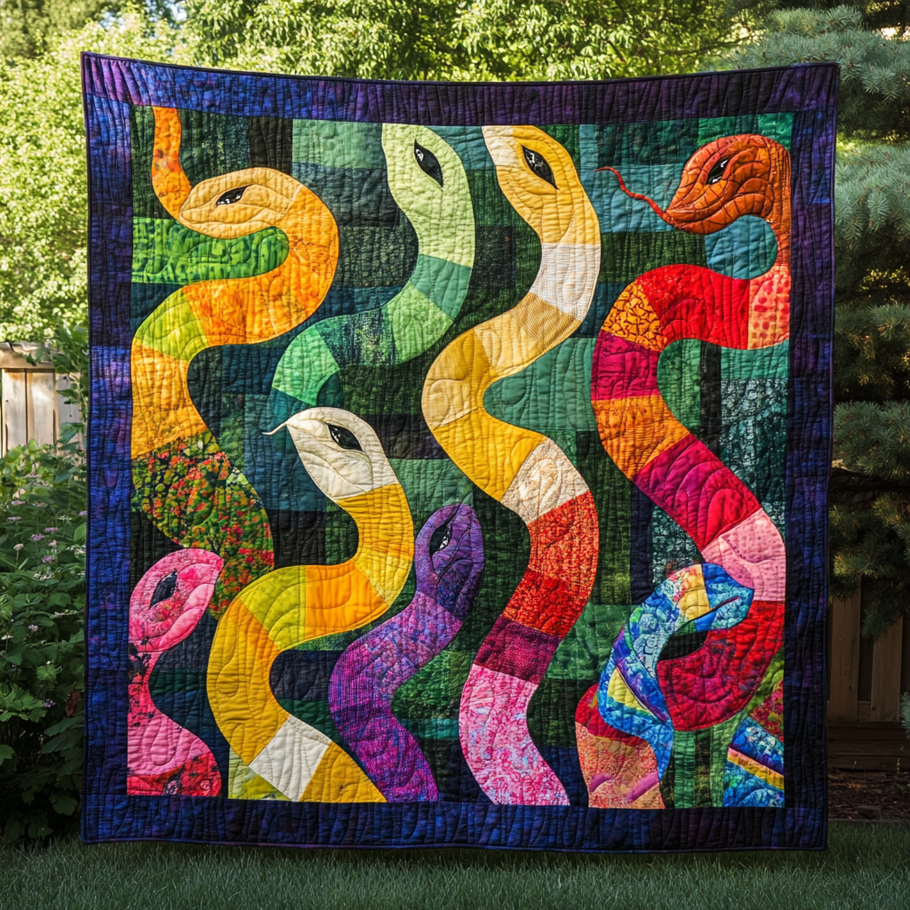 Snake DAI200125244 Quilt Blanket