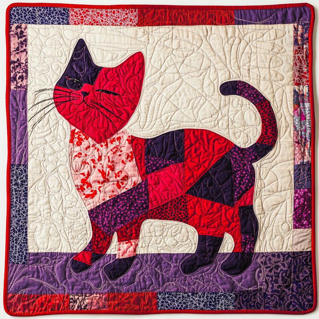 Cat DAI070824023 Quilt Blanket