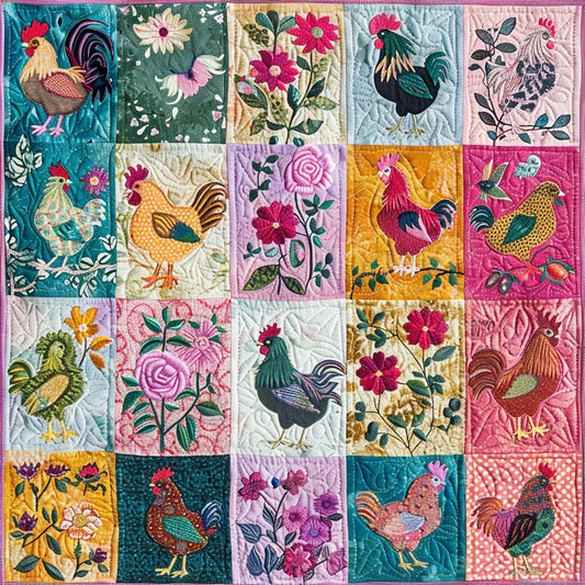 Chicken TAI030524022 Quilt Blanket