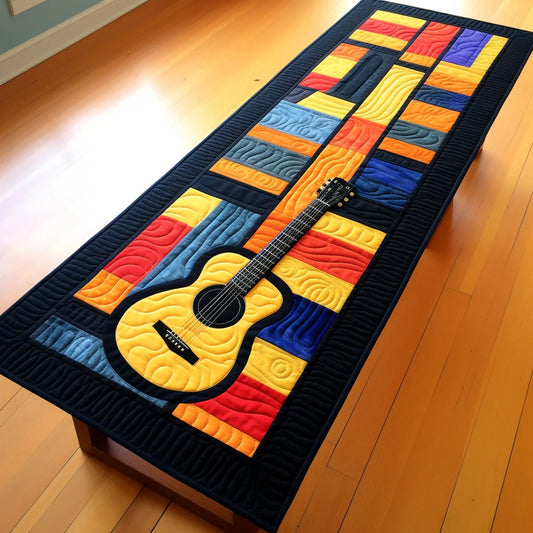 Guitar TAI07122341 Quilted Table Runner