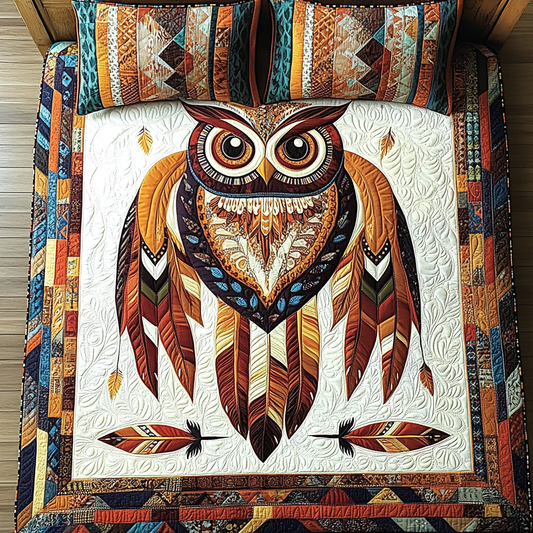 Native American Owl DAI171224204 Quilt Bedding Set