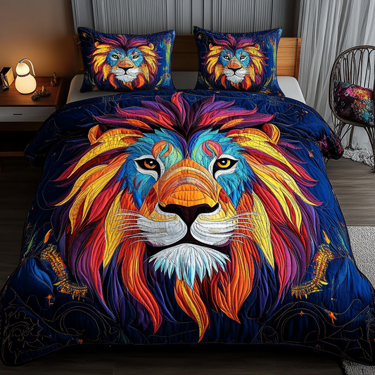Lion DAI110225138 Quilt Bedding Set
