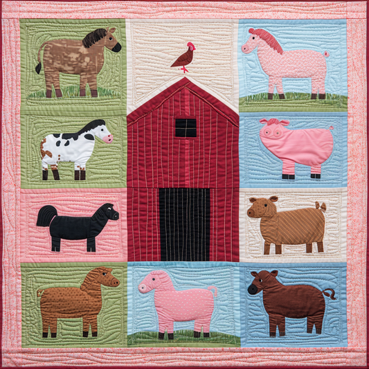 Farm Animal DAI221024106 Quilt Blanket