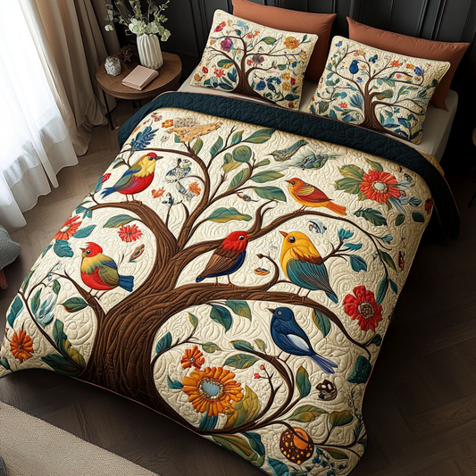 Bird Garden DAI040225294 Quilt Bedding Set