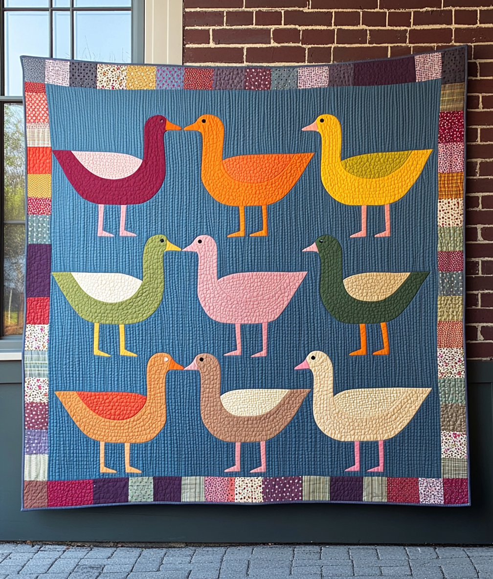 Geese DAI221024205 Quilt Blanket