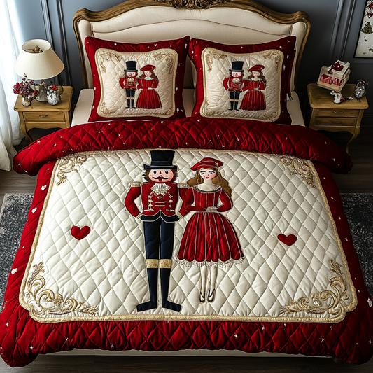 Valentine Nutcracker DAI150125294 Quilt Bedding Set