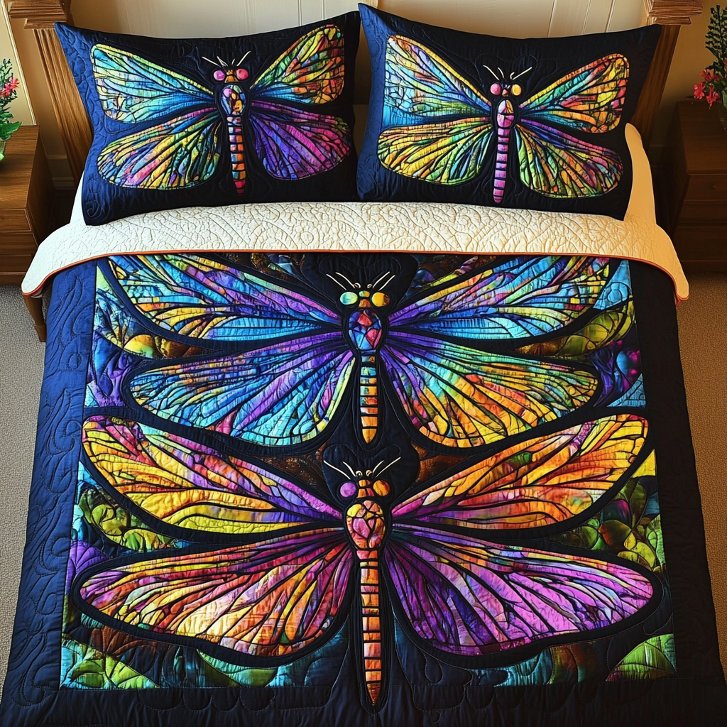 Dragonfly TAI181024160 Quilt Bedding Set