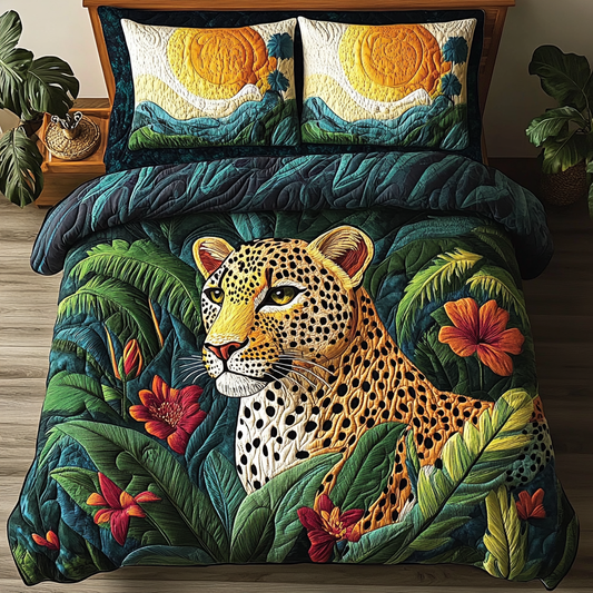 Leopard DAI200125085 Quilt Bedding Set