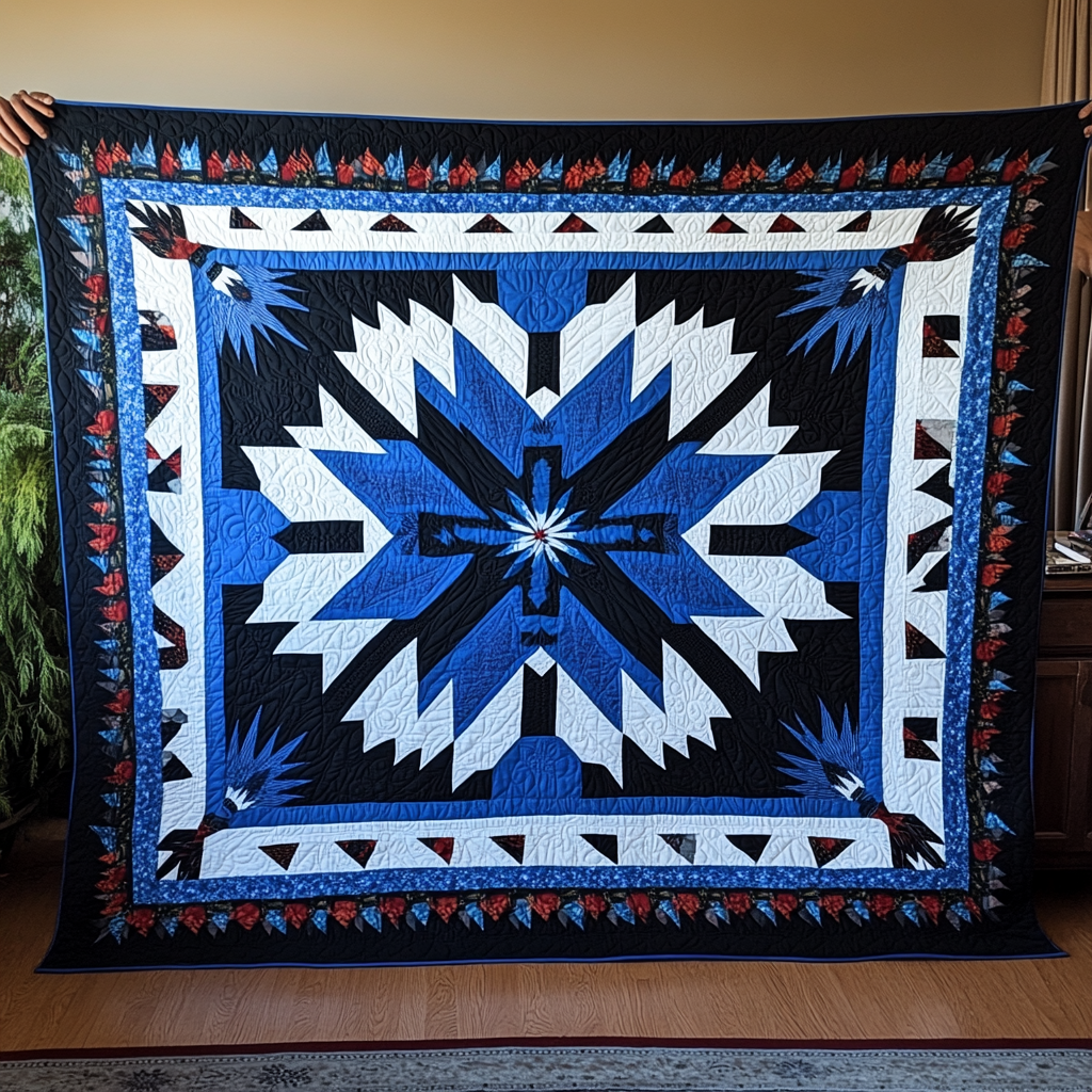 Native American TAI091024208 Quilt Blanket