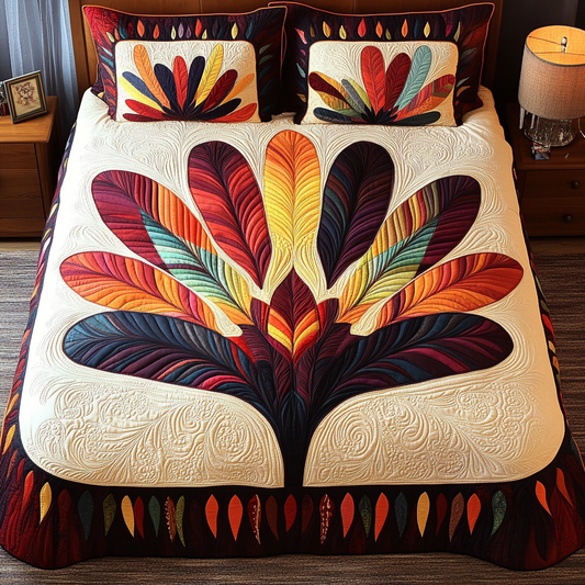 Feather Fan DAI171224184 Quilt Bedding Set