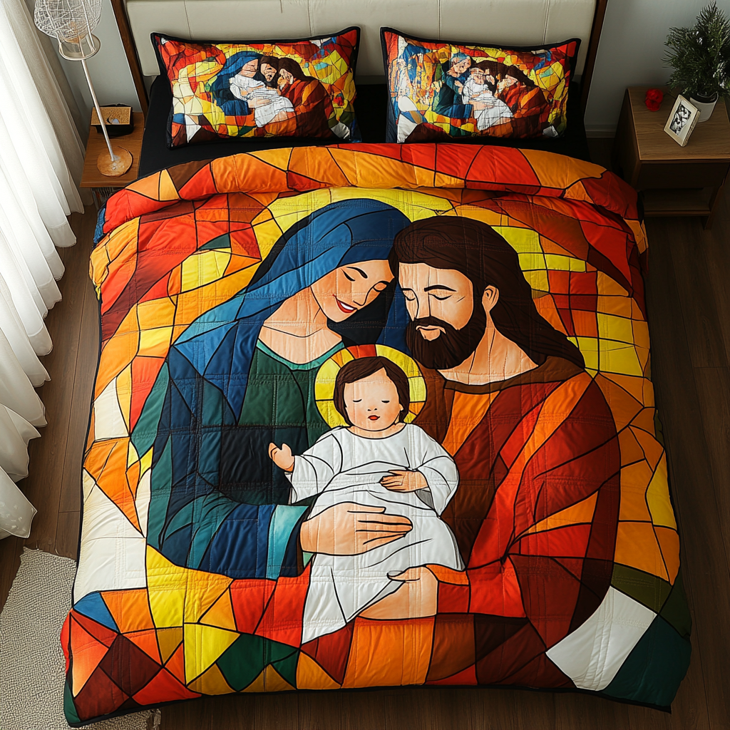 Nativity TAI181024149 Quilt Bedding Set