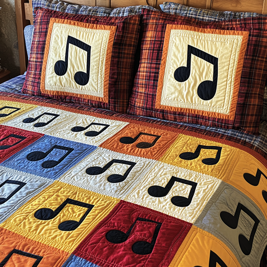 Music Note DAI110225169 Quilt Bedding Set