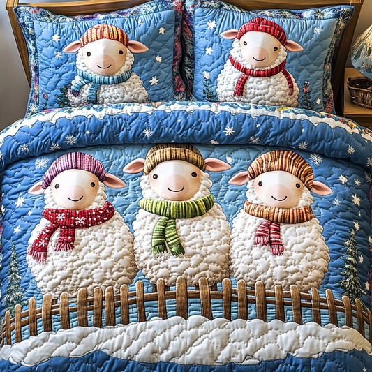 Sheep TAI101224384 Quilt Bedding Set