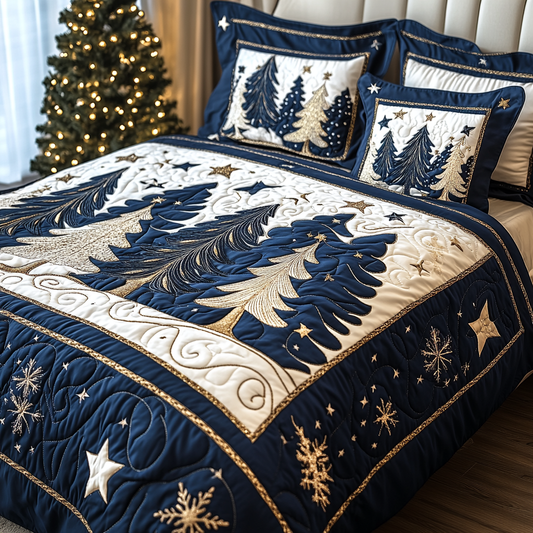 Christmas Tree TAI141124082 Quilt Bedding Set