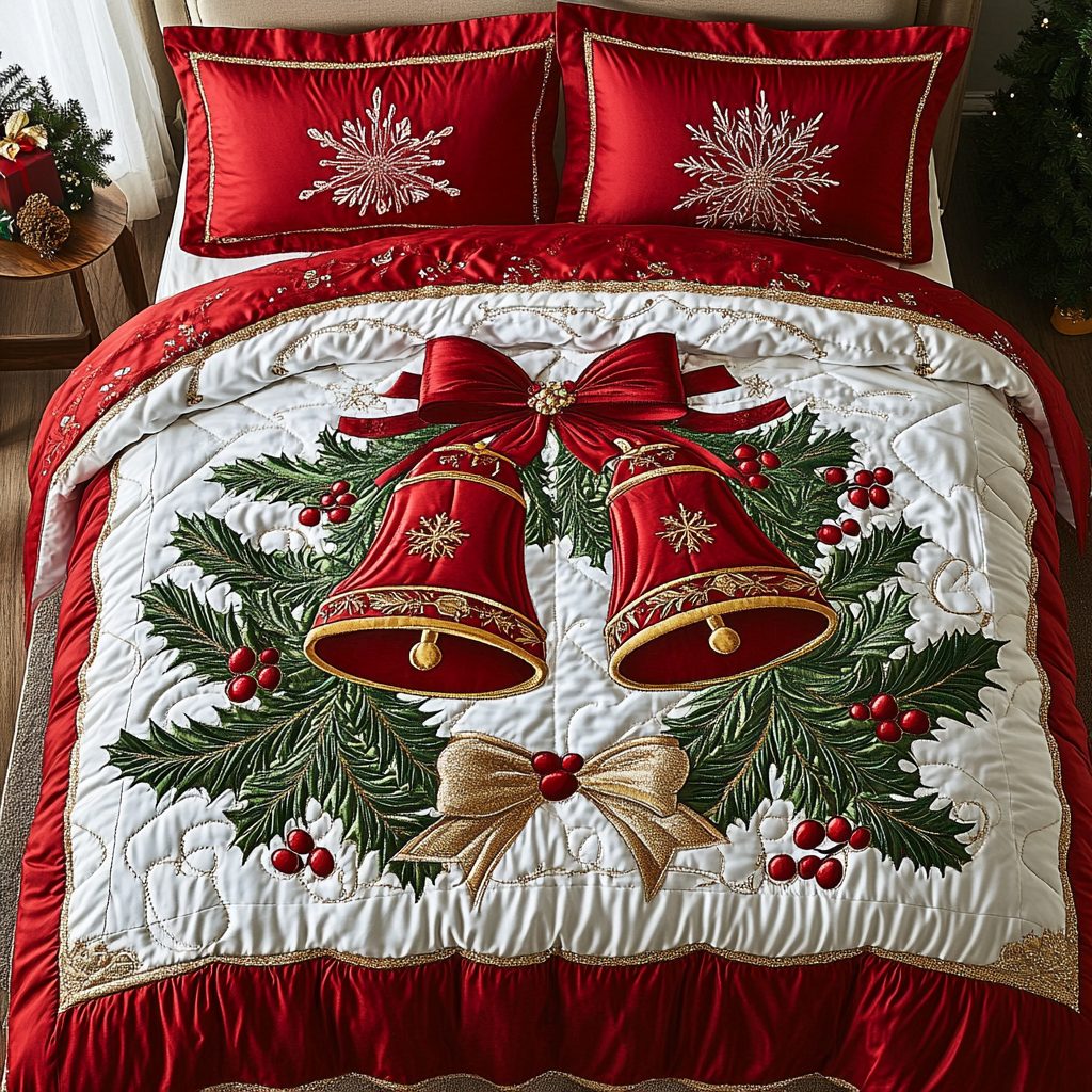 Jingle Bell TAI141124121 Quilt Bedding Set