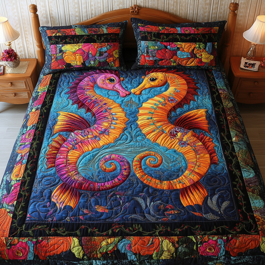 Seahorse DAI110225224 Quilt Bedding Set