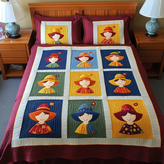 Sunbonnet Sue DAI200125118 Quilt Bedding Set