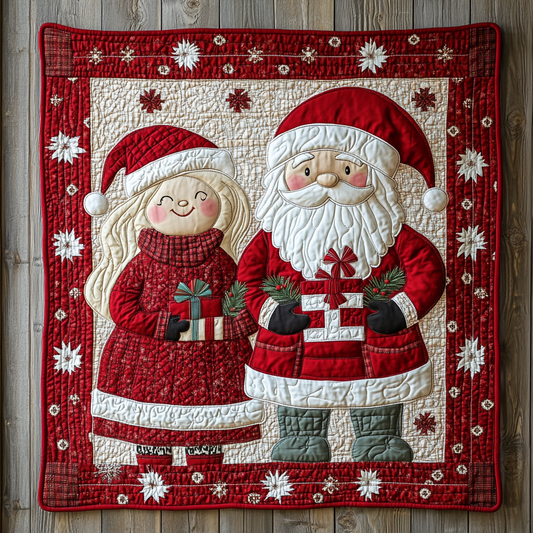 Mr And Mrs Claus DAI111124526 Quilt Blanket