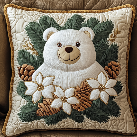 Bear TAI201124445 Quilted Pillow Case