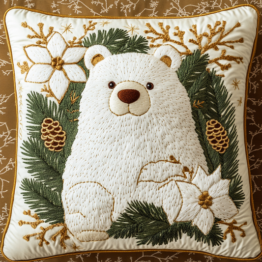 Bear TAI201124441 Quilted Pillow Case