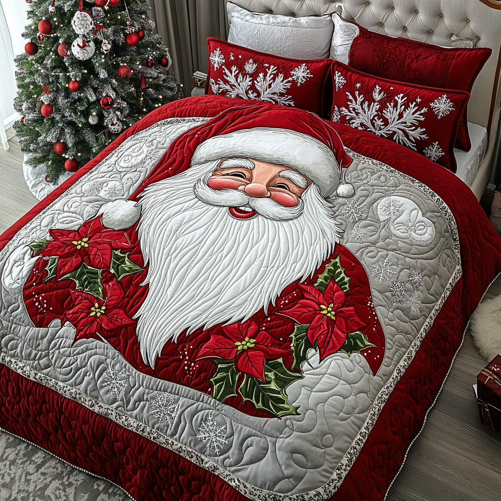 Christmas Santa TAI141124099 Quilt Bedding Set