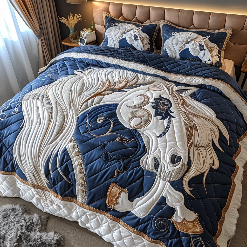 Horse TAI170724111 Quilt Bedding Set