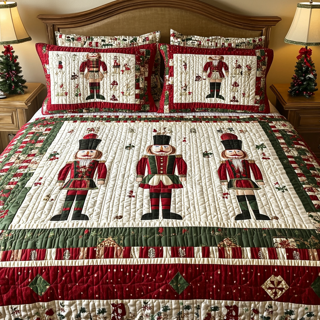 Nutcracker DAI190824251 Quilt Bedding Set