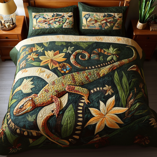 Lizard DAI190225149 Quilt Bedding Set