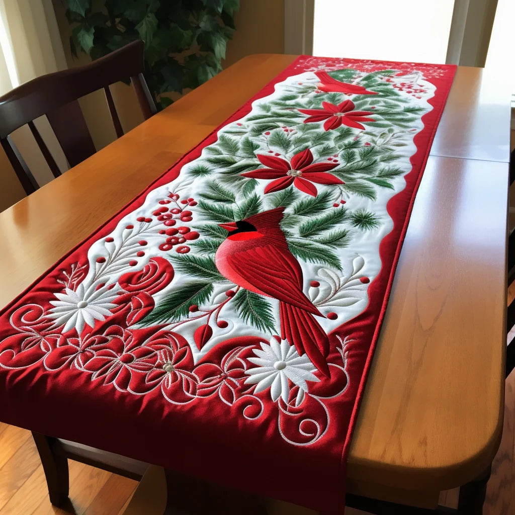 Cardinal TAI221223178 Quilted Table Runner