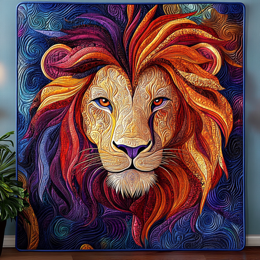 Majestic Lion TAI111124258 Quilt Blanket