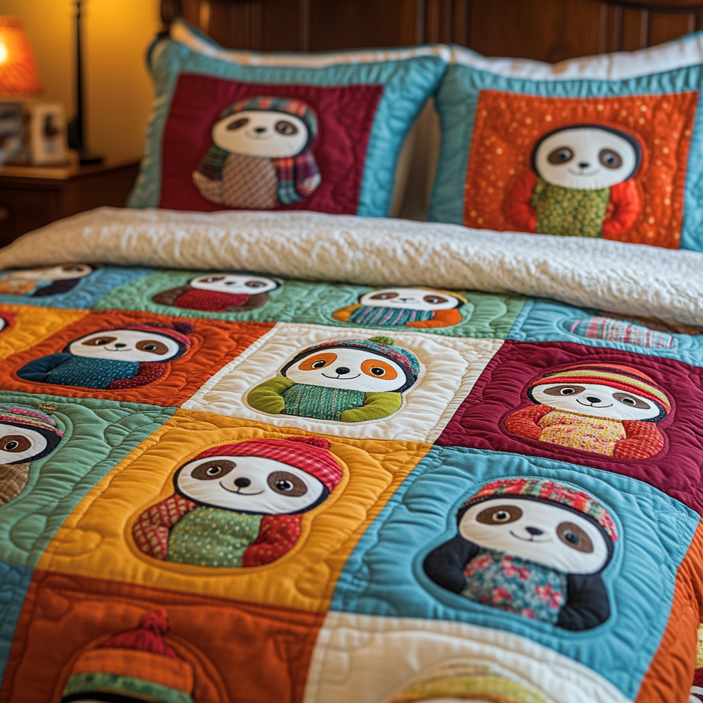 Sloth DAI040225301 Quilt Bedding Set