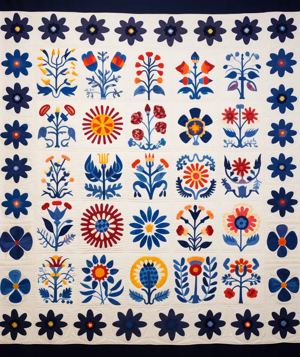 Flower BL9112319 Quilt Blanket