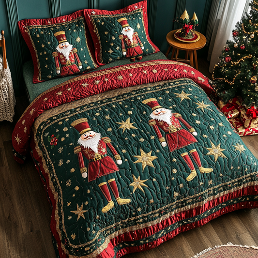 Christmas Nutcracker TAI201124161 Quilt Bedding Set