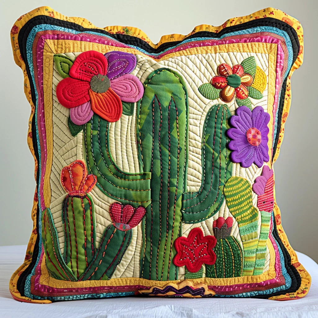 Cactus TAI240424176 Quilted Pillow Case