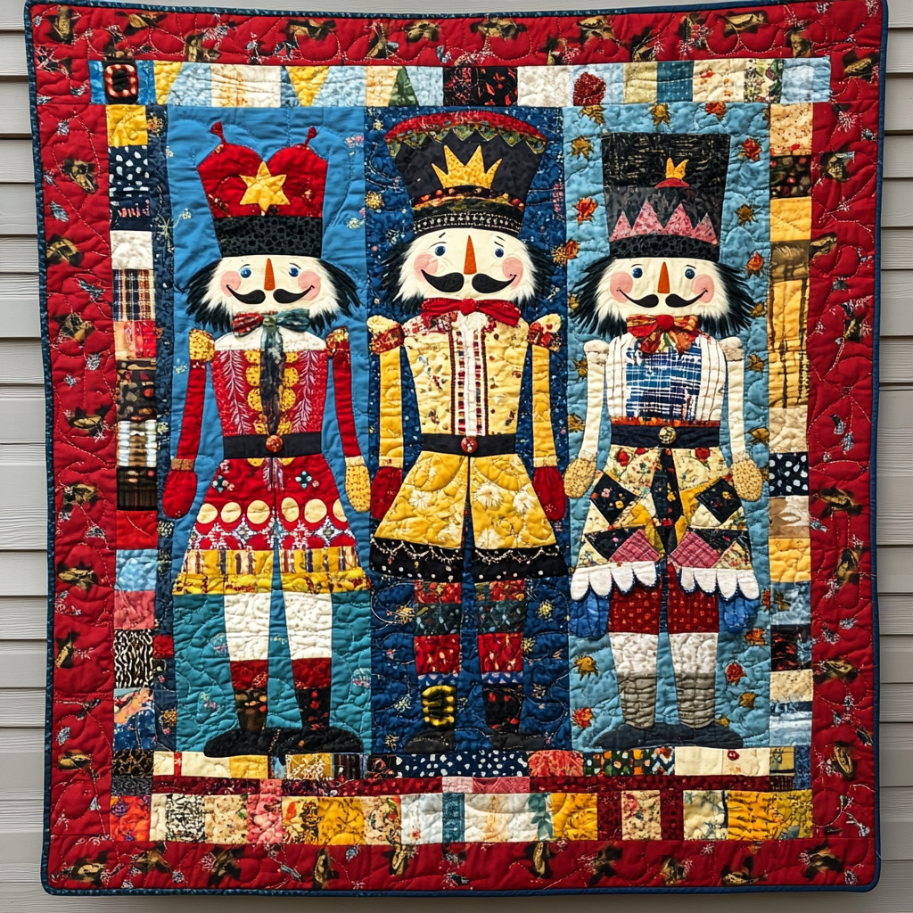 Nutcracker DAI190824123 Quilt Blanket