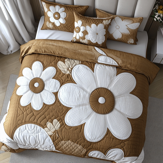 Flower TAI181024143 Quilt Bedding Set