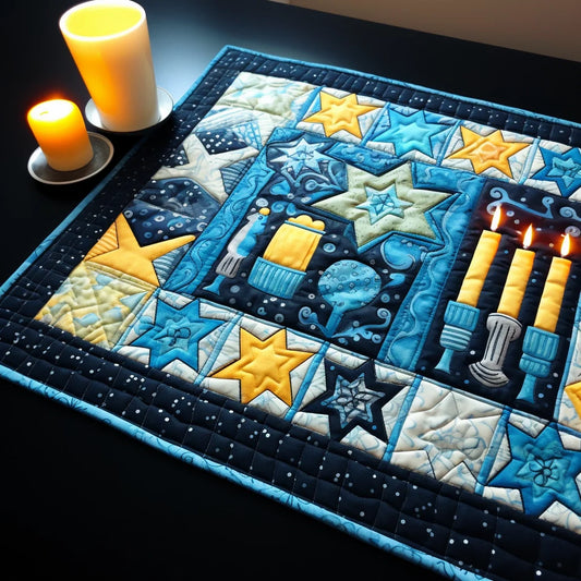 Jewish Star Of David TAI040124356 Quilted Placemats