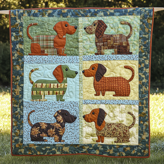 Dachshund DAI130824116 Quilt Blanket