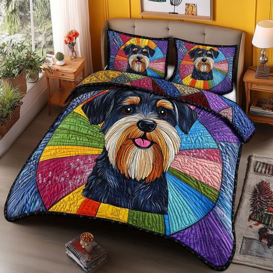 Schnauzer TAI181024385 Quilt Bedding Set