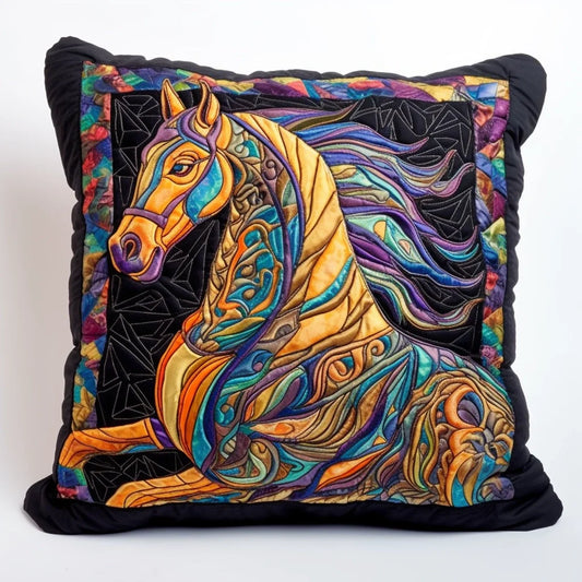 Horse TAI060324124 Quilted Pillow Case