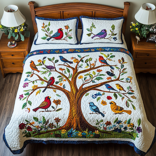 Bird Garden DAI040225296 Quilt Bedding Set