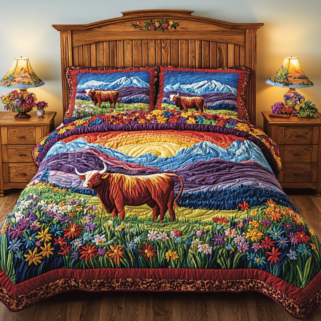 Highland DAI150125241 Quilt Bedding Set