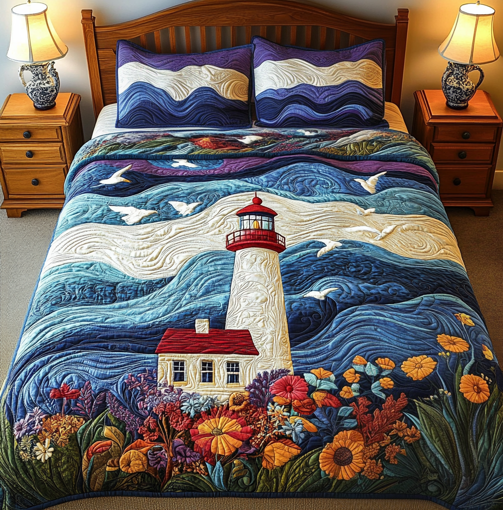 Lighthouse DAI200125041 Quilt Bedding Set