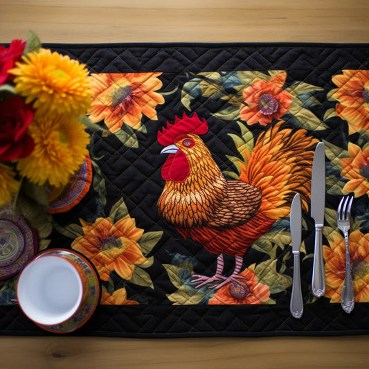 Chicken TAI040124154 Quilted Placemats