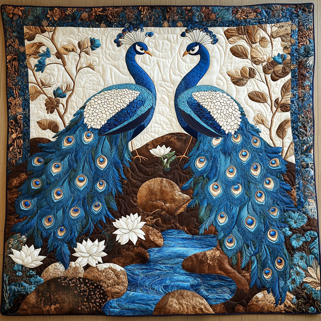 Peacock DAI301224108 Quilt Blanket – Alpha Quilt